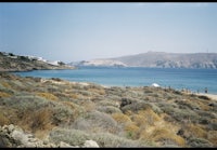 a sandy beach near a body of water