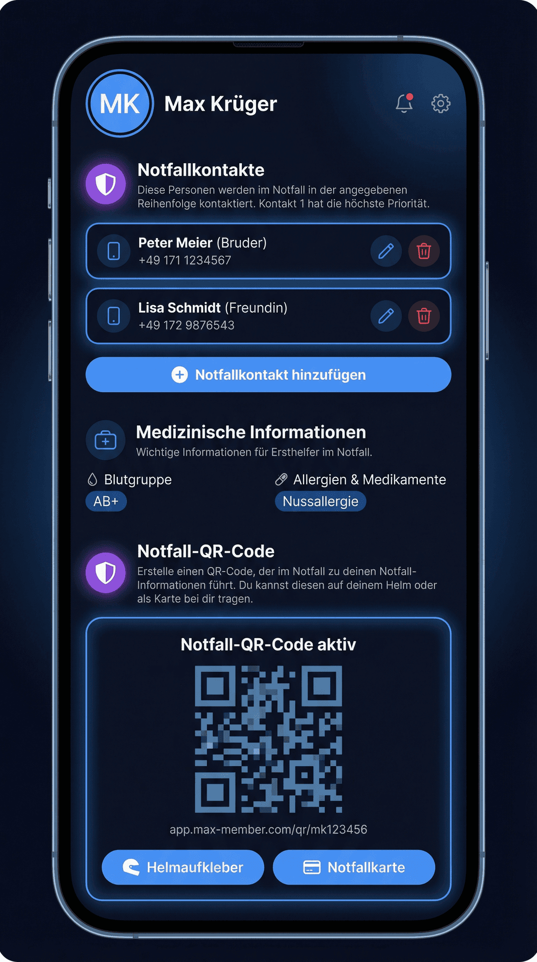 Digital Emergency ID